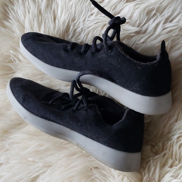 Allbirds charcoal gray merino wool size 9 women's sneakers - Picture 9 of 10